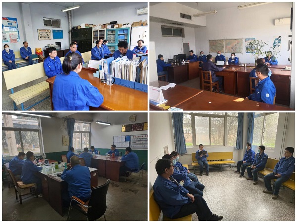 1681364567779783.jpeg 4月初 計(jì)控電儀部各工段班組學(xué)習(xí)《計(jì)控電儀部在線作業(yè)工作標(biāo)準(zhǔn)》達(dá)到入腦入心人人皆知效果.jpg